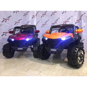ماشین شارژی جیپ آفرود متالیک چهار موتور AX2063_فروشگاه اسباب بازی